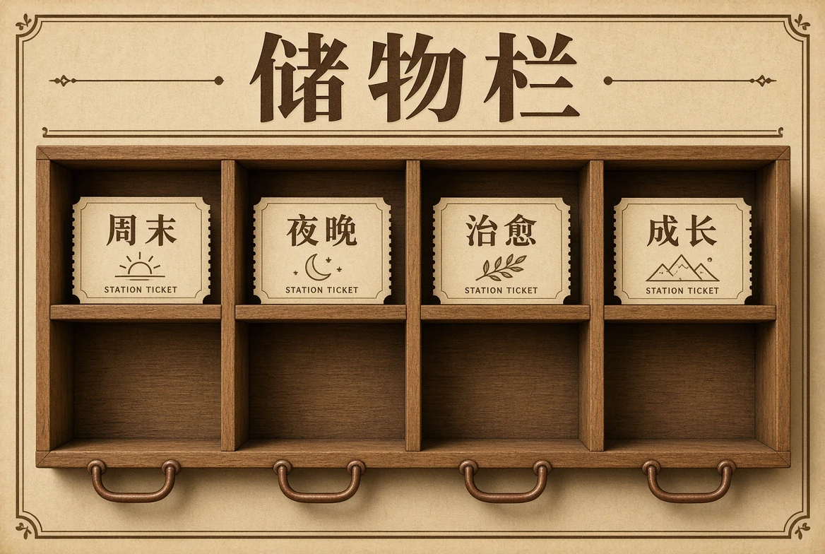 储物栏:为稍后阅读留一个安静位置